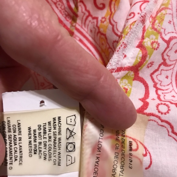 Robert Graham boho red and yellow button up - Picture 9 of 14